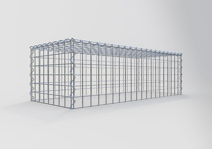 Gavión complementario tipo 3 100 cm x 30 cm x 40 cm (L x A x P), malla 5 cm x 5 cm, espiral