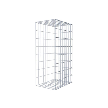 Fourche rapportée type 2 80 cm x 40 cm x 30 cm, mailles 5 cm x 10 cm, anneau en C