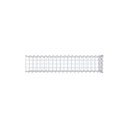 Opvokset gabion type 2 100 cm x 30 cm x 20 cm (L x H x D), maskestørrelse 5 cm x 5 cm, spiral