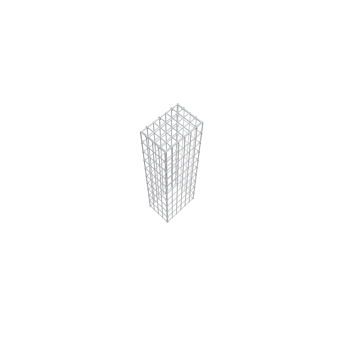 Fourche rapportée type 3 100 cm x 20 cm x 30 cm (L x H x P), mailles 5 cm x 10 cm, anneau C