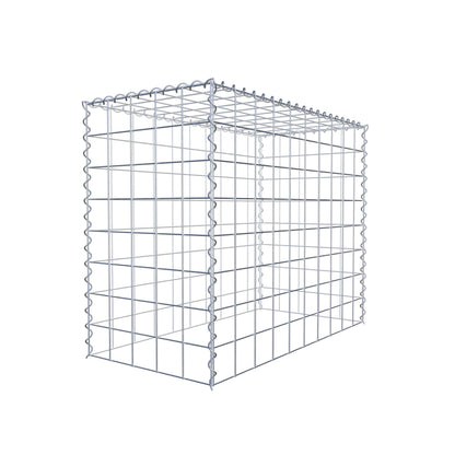 Gavión complementario tipo 3 100 cm x 80 cm x 50 cm (L x A x P), malla 10 cm x 10 cm, espiral