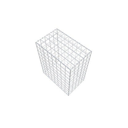 Gabião 100 cm x 80 cm x 50 cm (C x A x P), malhagem 10 cm x 10 cm, anel C