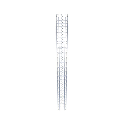 Schanskorfzuil vierkant 17 cm x 17 cm, 200 cm hoog, MW 5 cm x 10 cm