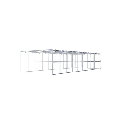 Pila adicional tipo 4 100 cm x 20 cm x 40 cm (L x A x P), malla 10 cm x 10 cm, anillo en C