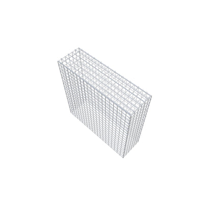 Anbaugabione Typ 3 100 cm x 100 cm x 30 cm (L x H x T), Maschenweite 5 cm x 5 cm, C-Ring