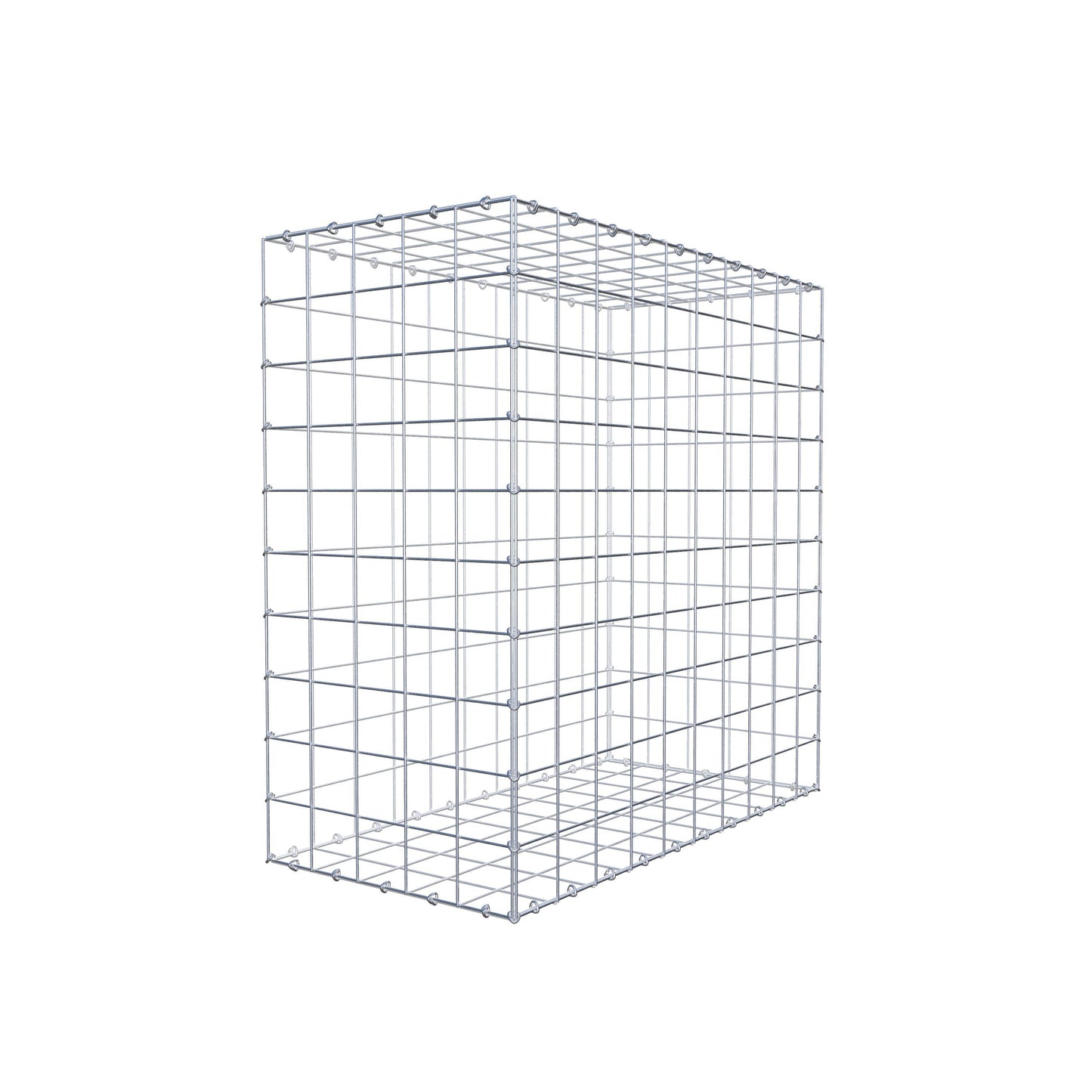 Schanskorf 100 cm x 100 cm x 50 cm (L x H x D), maaswijdte 10 cm x 10 cm, C-ring