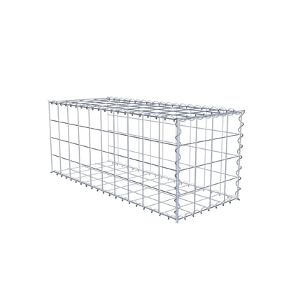 Gavión complementario tipo 2 100 cm x 40 cm x 40 cm (L x A x P), malla 10 cm x 10 cm, espiral