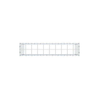 Gabião Tipo 3 100 cm x 50 cm x 20 cm (C x A x P), malhagem 10 cm x 10 cm, anel C