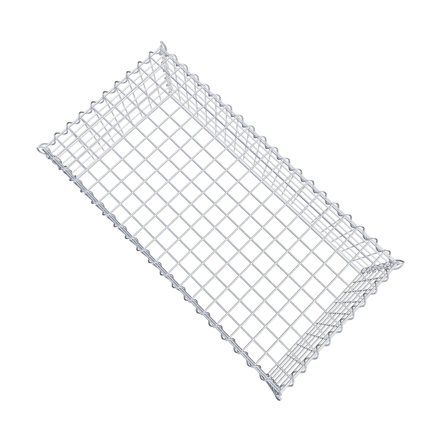 Gavión complementario tipo 3 100 cm x 30 cm x 50 cm (L x A x P), malla 5 cm x 5 cm, espiral