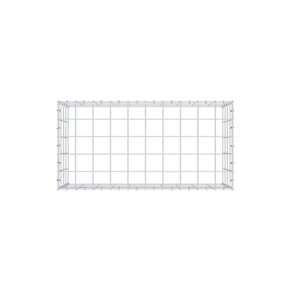 Fourche rapportée type 3 100 cm x 40 cm x 50 cm (L x H x P), mailles 10 cm x 10 cm, anneau C
