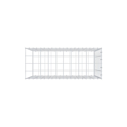 Gabião Tipo 2 100 cm x 70 cm x 40 cm (C x A x P), malhagem 10 cm x 10 cm, anel C