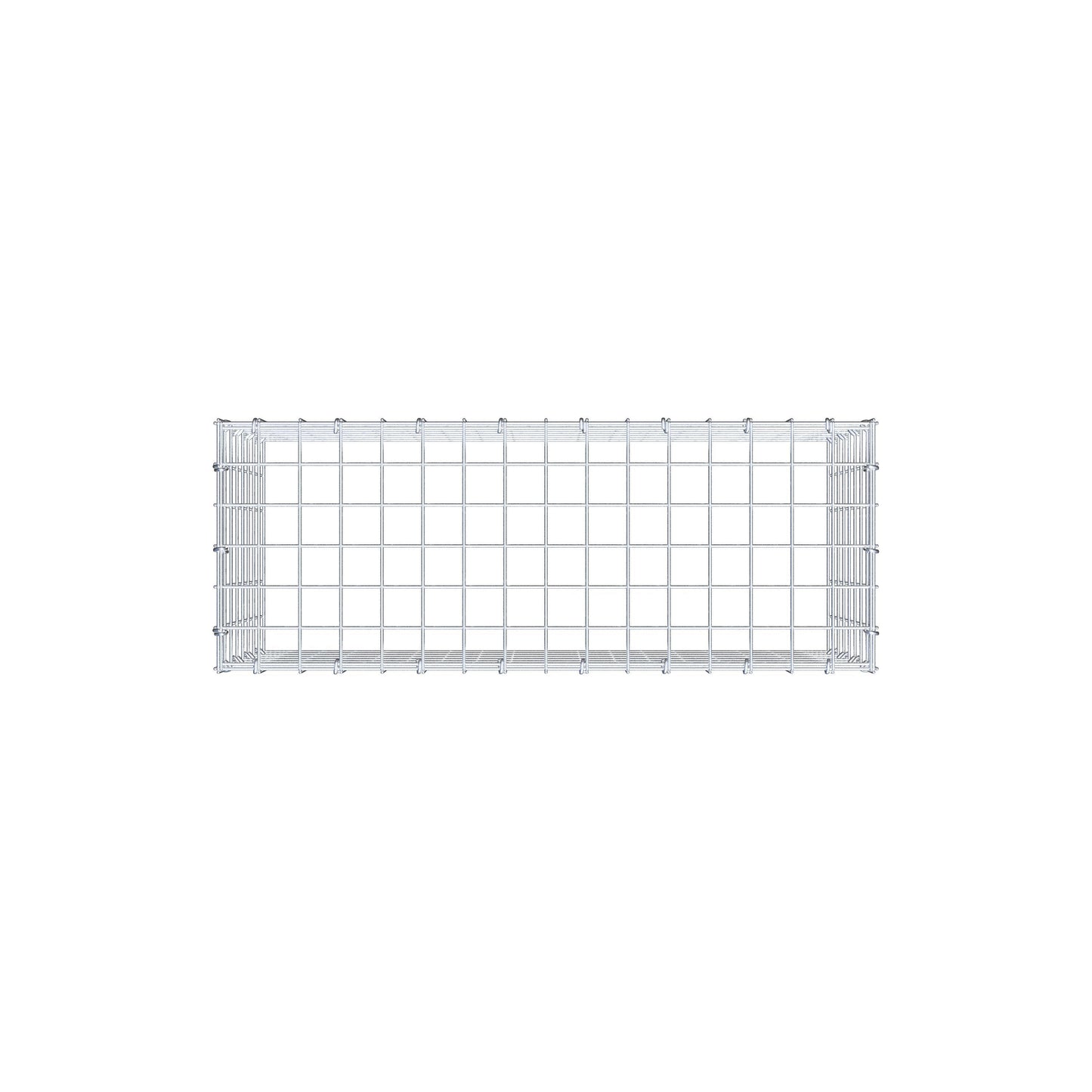 Pila adicional tipo 3 80 cm x 40 cm x 30 cm (L x A x P), malla 5 cm x 5 cm, anillo en C