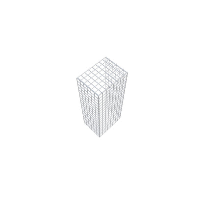 Anbaugabione Typ 4 100 cm x 30 cm x 40 cm (L x H x T), Maschenweite 5 cm x 5 cm, C-Ring