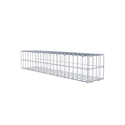 Add-on schanskorf type 2 100 cm x 20 cm x 20 cm, maaswijdte 5 cm x 10 cm, C-ring