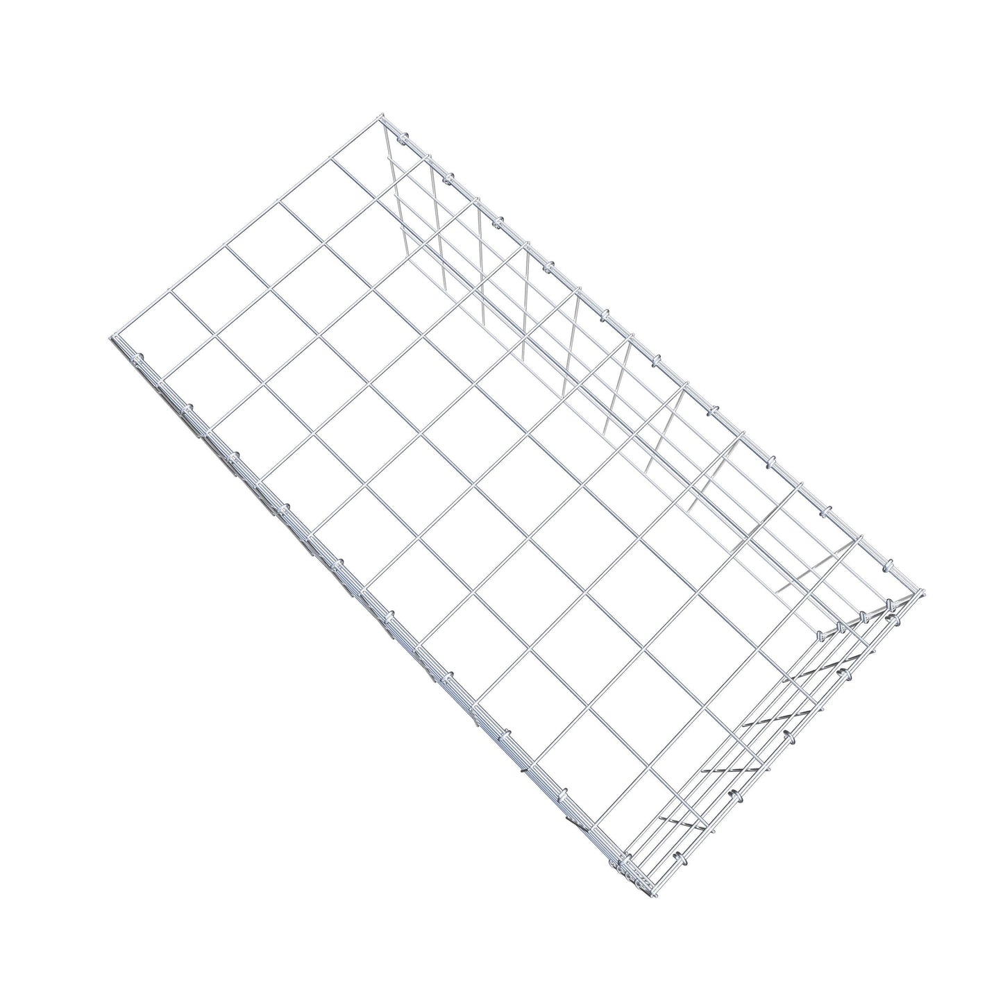 Pila adicional tipo 4 100 cm x 40 cm x 50 cm (L x A x P), malla 10 cm x 10 cm, anillo en C