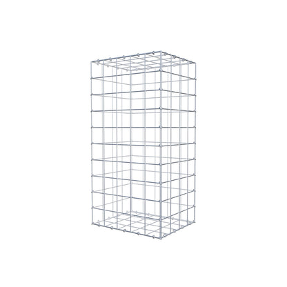 Gabião 100 cm x 40 cm x 50 cm (C x A x P), malhagem 10 cm x 10 cm, anel C