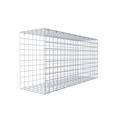 Anbaugabione Typ 2 100 cm x 50 cm x 30 cm (L x H x T), Maschenweite 5 cm x 5 cm, C-Ring