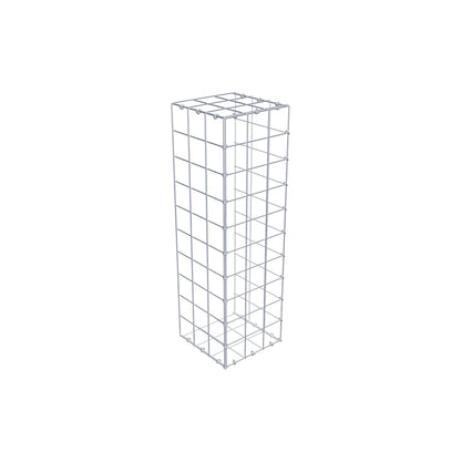 Gabião Tipo 2 100 cm x 30 cm x 30 cm (C x A x P), malhagem 10 cm x 10 cm, anel C