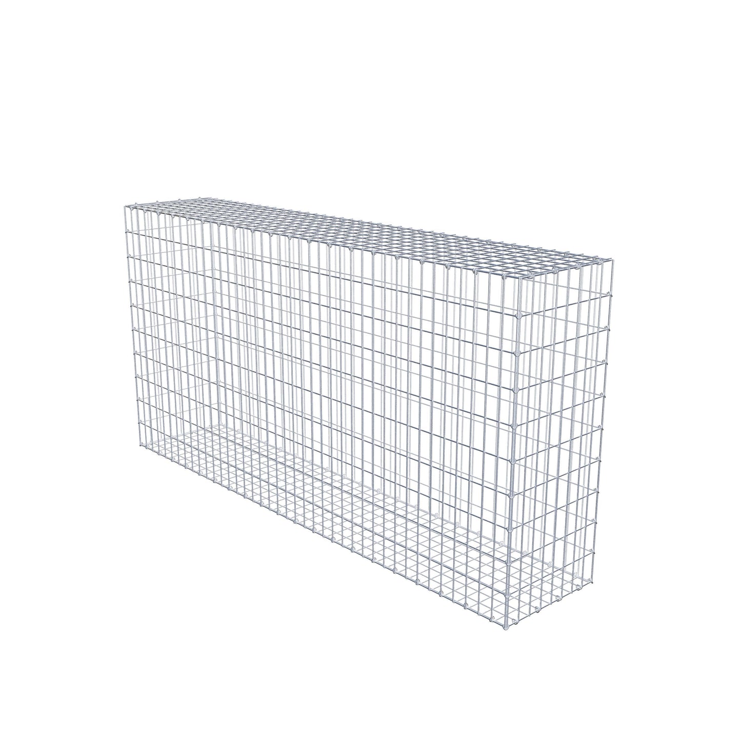 Schanskorf 200 cm x 100 cm x 40 cm (L x H x D), maaswijdte 5 cm x 10 cm, C-ring