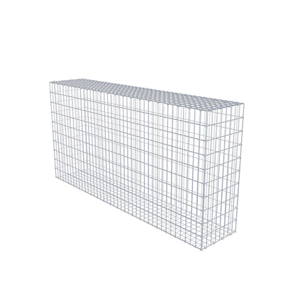 Schanskorf 200 cm x 100 cm x 40 cm (L x H x D), maaswijdte 5 cm x 10 cm, C-ring