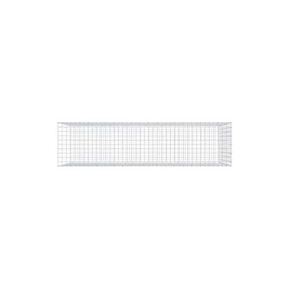 Mounted gabion type 2 200 cm x 100 cm x 50 cm, mesh size 5 cm x 10 cm, C-ring