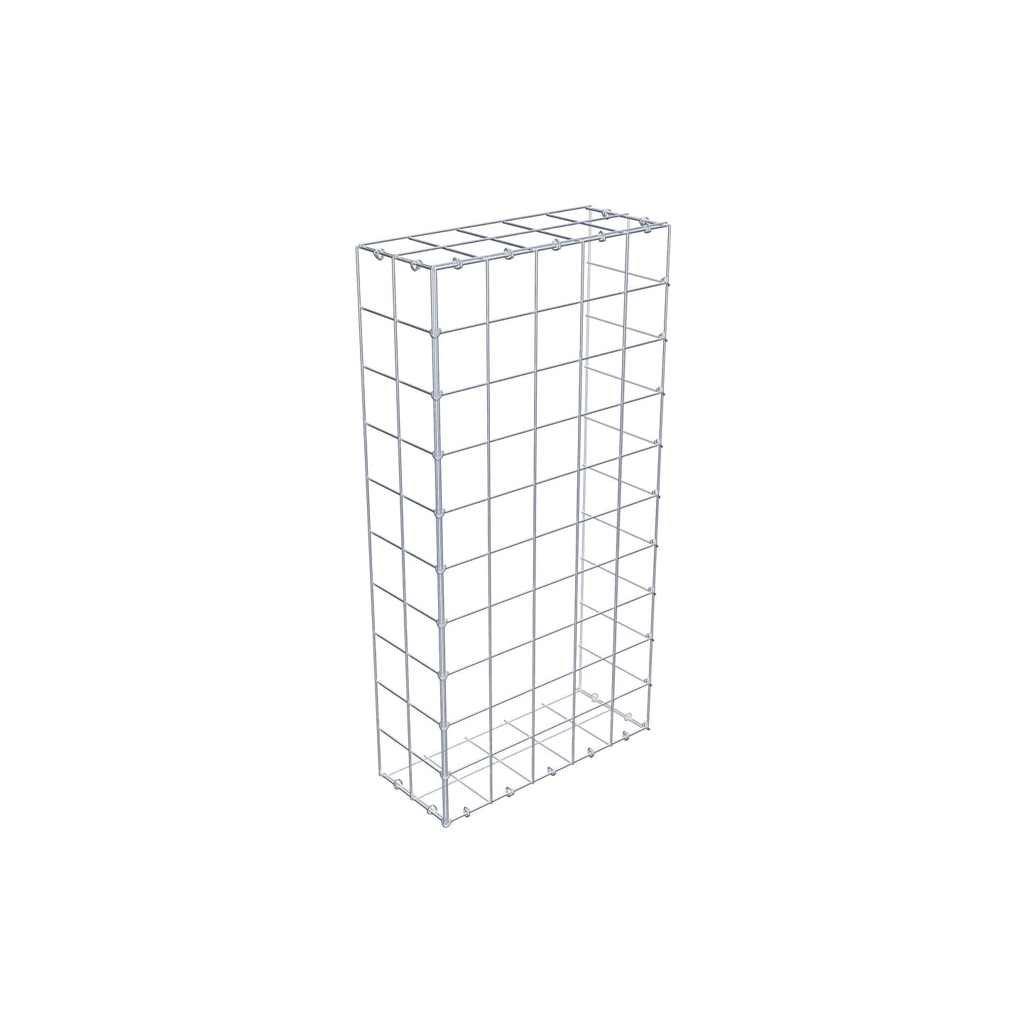 Anbaugabione Typ 2 100 cm x 20 cm x 50 cm (L x H x T), Maschenweite 10 cm x 10 cm, C-Ring