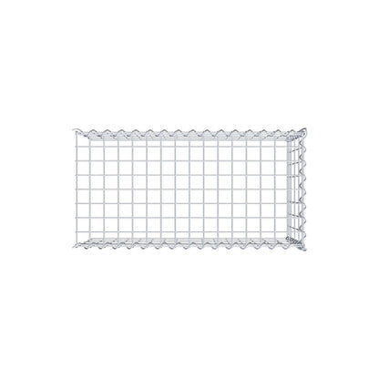 Gavión adicional tipo 4 80 cm x 40 cm x 40 cm (L x A x P), malla 5 cm x 10 cm, en espiral