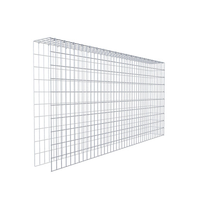 Gavión adicional tipo 4 200 cm x 100 cm x 20 cm (L x A x P), malla 5 cm x 10 cm, anillo en C