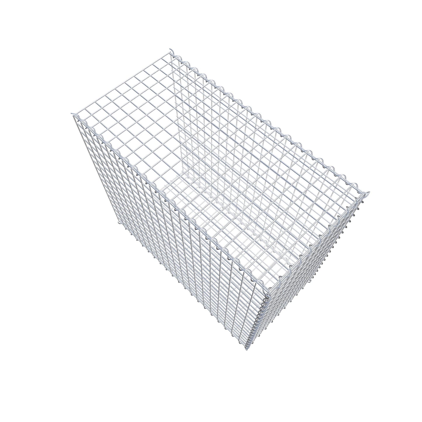 Gavión complementario tipo 2 100 cm x 90 cm x 50 cm (L x A x P), malla 5 cm x 5 cm, espiral