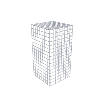 Pila adicional tipo 4 80 cm x 40 cm x 40 cm (L x A x P), malla 5 cm x 5 cm, anillo en C