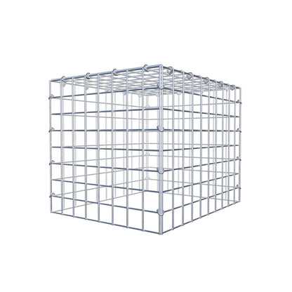 Pila adicional tipo 3 50 cm x 40 cm x 40 cm (L x A x P), malla 5 cm x 5 cm, anillo en C