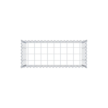 Gavión complementario tipo 3 100 cm x 50 cm x 40 cm (L x A x P), malla 10 cm x 10 cm, espiral