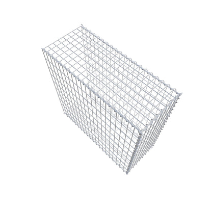 Anbaugabione Typ 2 100 cm x 100 cm x 40 cm (L x H x T), Maschenweite 5 cm x 10 cm, Spirale
