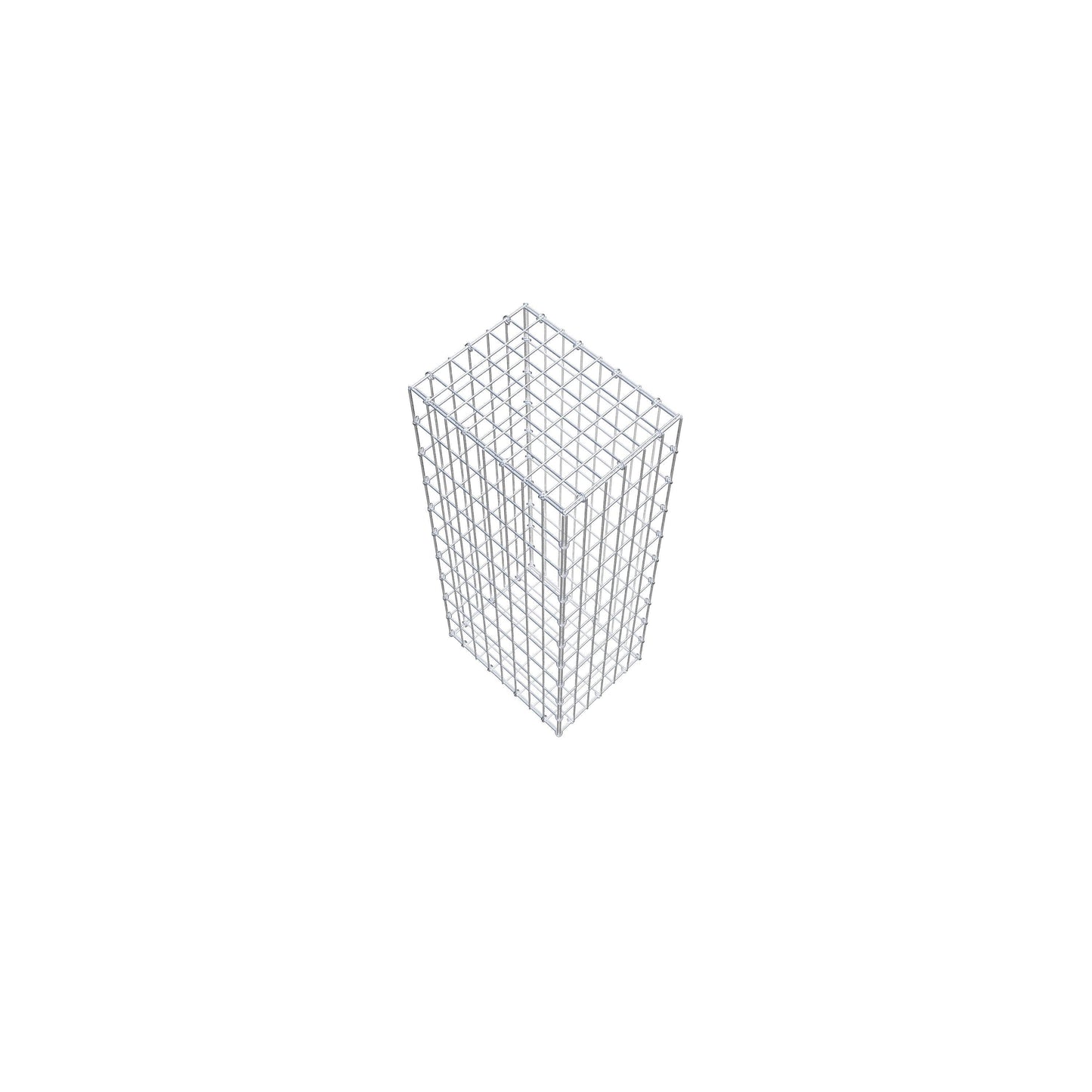 Schanskorf 100 cm x 40 cm x 30 cm (L x H x D), maaswijdte 5 cm x 10 cm, C-ring