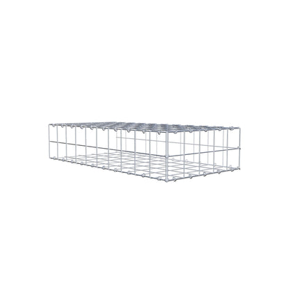 Anbaugabione Typ 2 100 cm x 20 cm x 50 cm (L x H x T), Maschenweite 10 cm x 10 cm, C-Ring