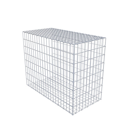 Pila adicional tipo 2 100 cm x 80 cm x 50 cm, malla 5 cm x 10 cm, anillo en C