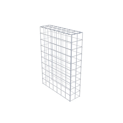 Gavión complementario de tipo 3 100 cm x 70 cm x 20 cm (L x A x P), malla 10 cm x 10 cm, anillo en C
