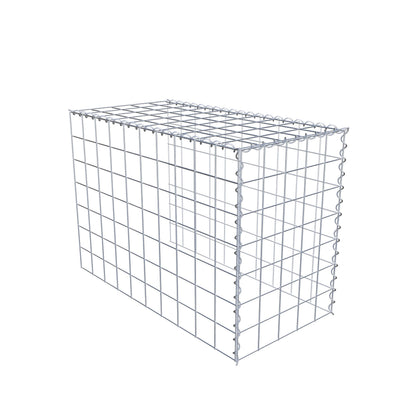 Gavión complementario tipo 4 100 cm x 70 cm x 50 cm (L x A x P), malla 10 cm x 10 cm, espiral