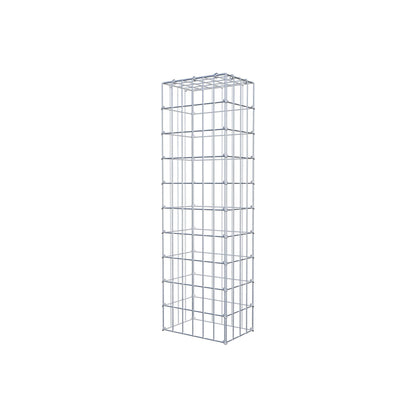 Fourche rapportée type 3 100 cm x 20 cm x 30 cm (L x H x P), mailles 5 cm x 10 cm, anneau C