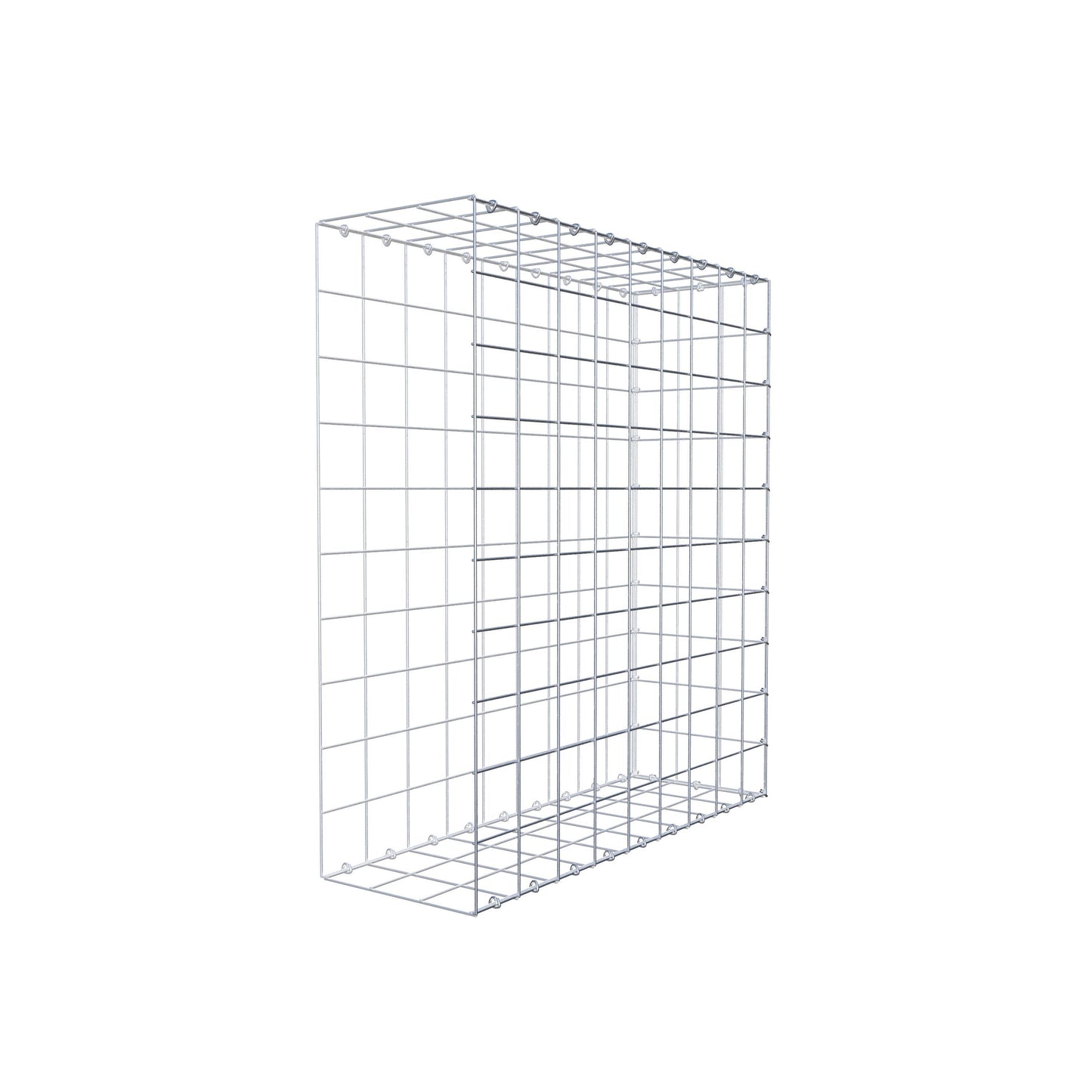 Gabião Tipo 2 100 cm x 90 cm x 30 cm (C x A x P), malhagem 10 cm x 10 cm, anel C