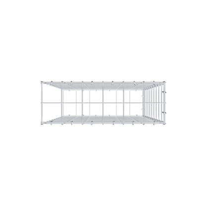 Gabião Tipo 2 100 cm x 60 cm x 20 cm (C x A x P), malhagem 10 cm x 10 cm, anel C
