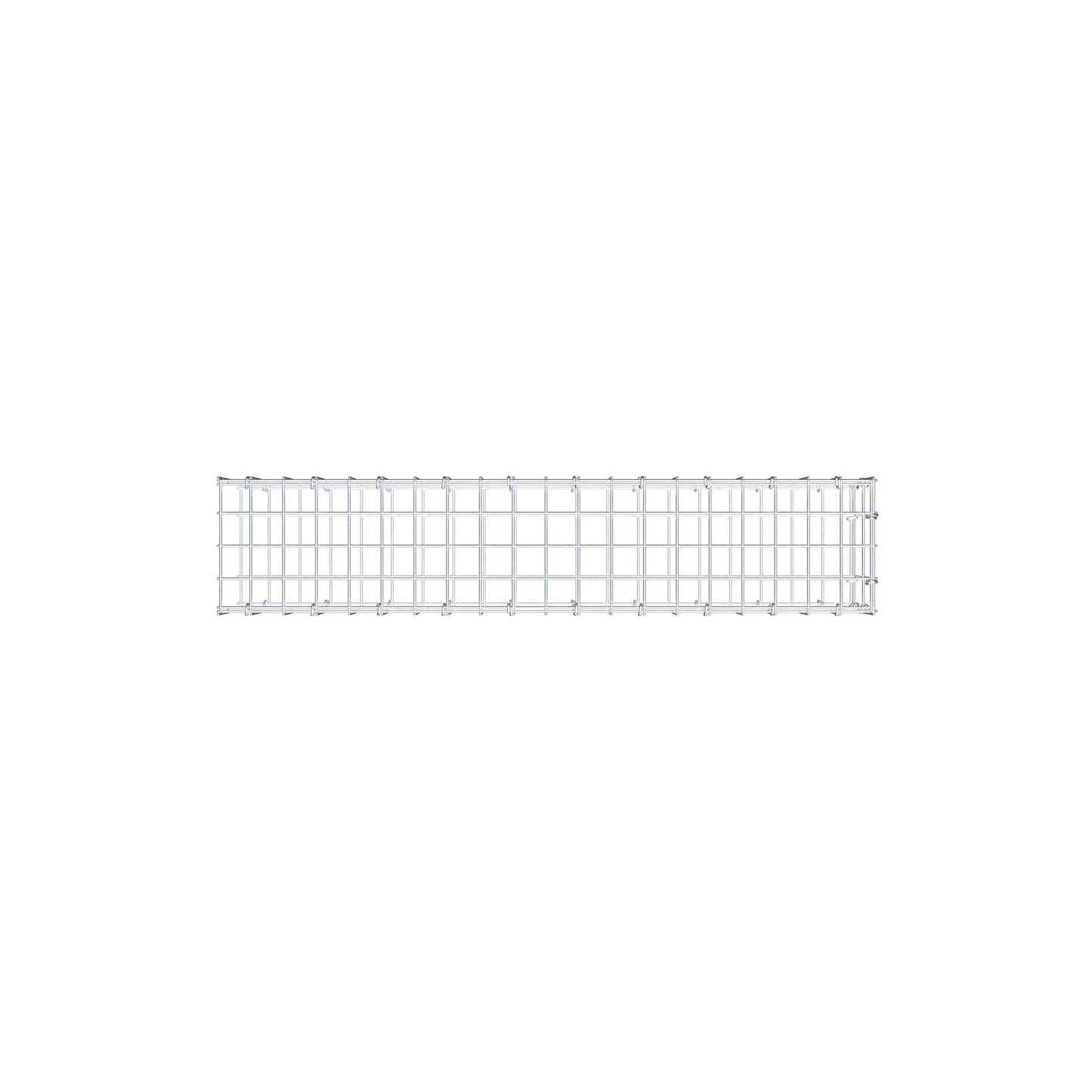 Add-on schanskorf type 2 100 cm x 20 cm x 20 cm, maaswijdte 5 cm x 10 cm, C-ring