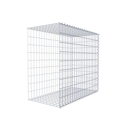 Gabion rapporté type 2 100 cm x 90 cm x 50 cm (L x H x P), mailles 5 cm x 10 cm, spirale