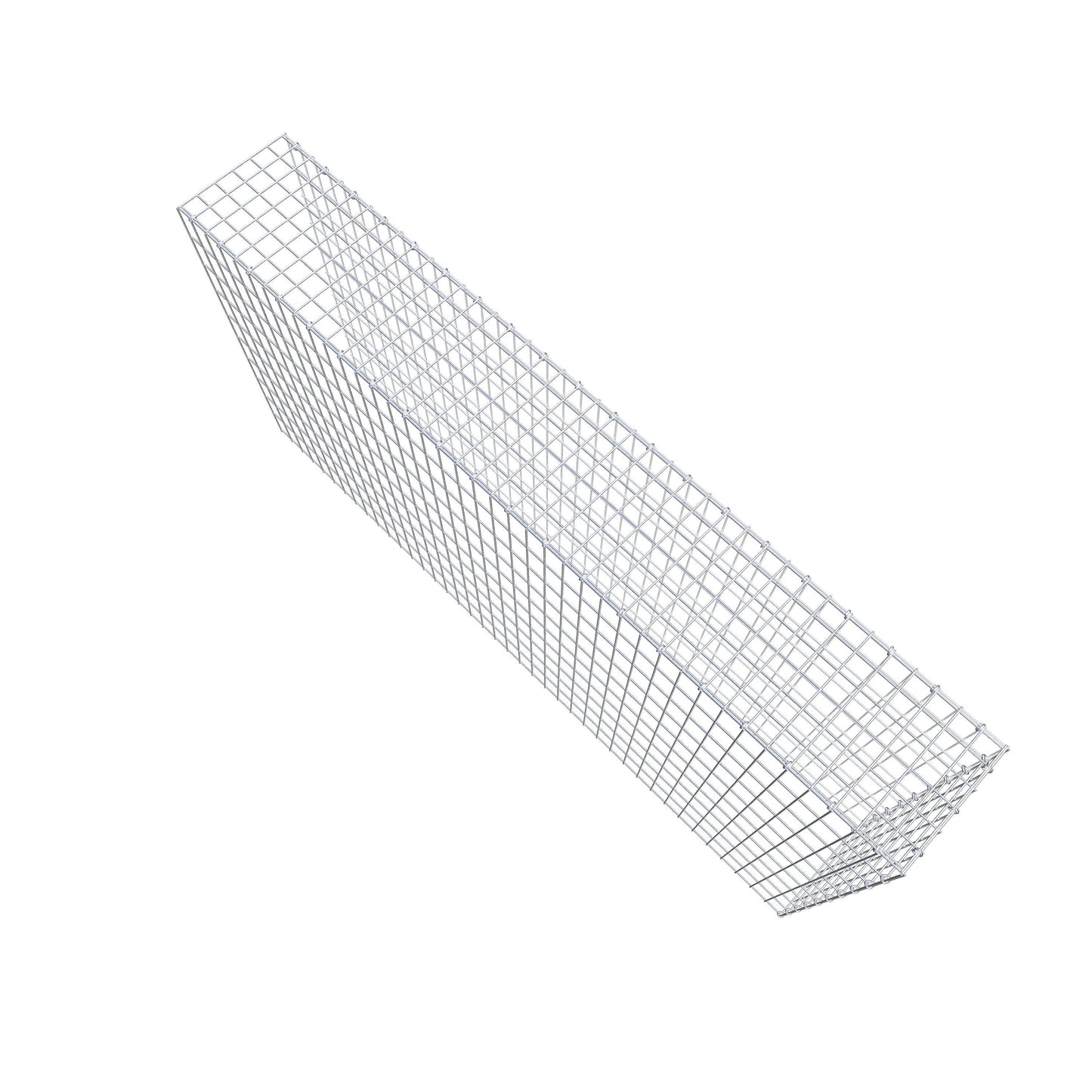 Gabião Tipo 4 200 cm x 100 cm x 30 cm (C x A x P), malhagem 5 cm x 10 cm, anel C