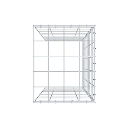 Pila adicional tipo 4 100 cm x 40 cm x 50 cm (L x A x P), malla 10 cm x 10 cm, anillo en C