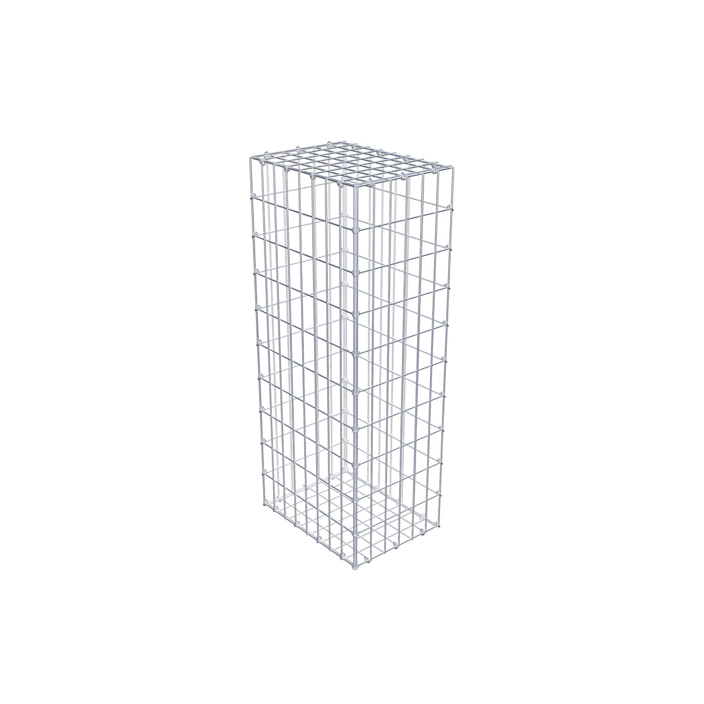 Schanskorf 100 cm x 40 cm x 30 cm (L x H x D), maaswijdte 5 cm x 10 cm, C-ring