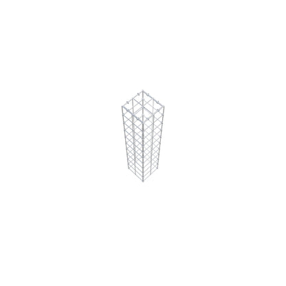 Fourche rapportée type 3 100 cm x 20 cm x 20 cm (L x H x P), mailles 10 cm x 10 cm, anneau C