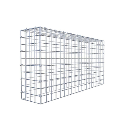 Gavión complementario de tipo 3 100 cm x 50 cm x 20 cm (largo x alto x fondo), malla 5 cm x 5 cm, anillo en C