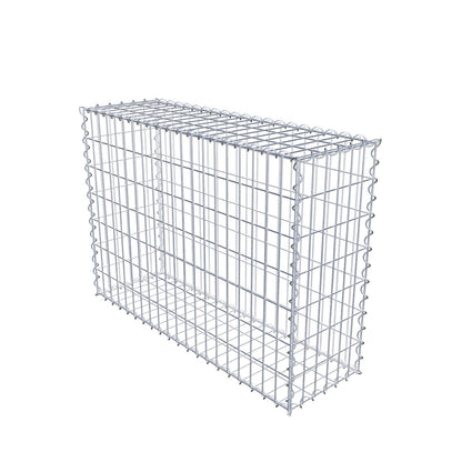 Schanskorf 100 cm x 70 cm x 30 cm (L x H x D), maaswijdte 5 cm x 10 cm, spiraal