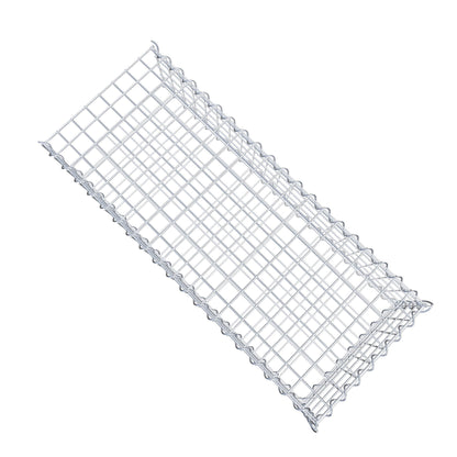 Gavión complementario tipo 2 100 cm x 20 cm x 40 cm (L x A x P), malla 5 cm x 5 cm, espiral